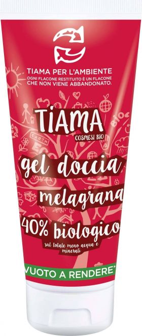 Gel de dus cu rodie, eco-bio, 200ml - Tiama