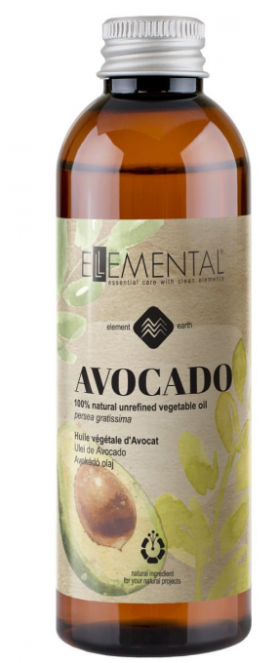 Ulei de Avocado crud, 100ml - Mayam