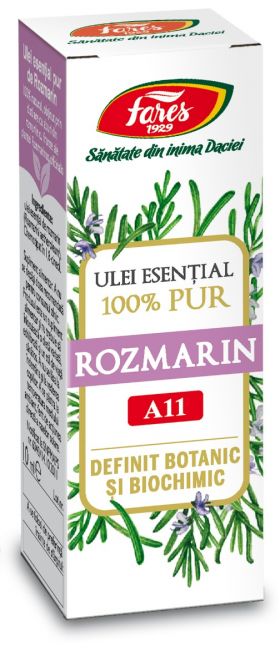 Ulei esential de rozmarin A11, 10ml, Fares