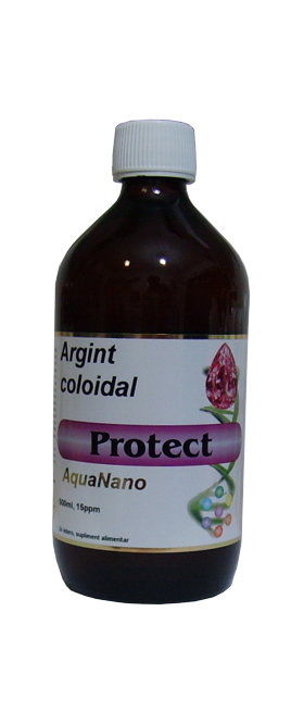 Argint coloidal PROTECT 15ppm - 500ml - AquaNano