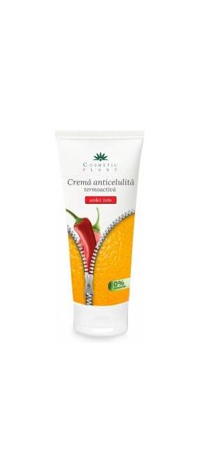 Crema anticelulita termoactiva cu ardei iute 200ml - Cosmetic plant