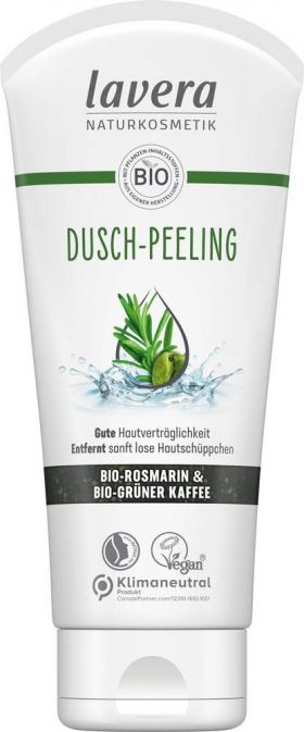 Gel de dus cu peeling, 200ml - Lavera