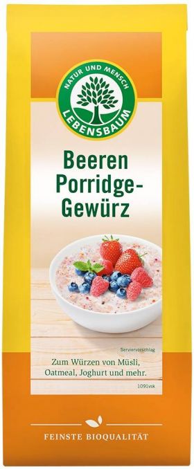 Amestec de Condimente Pentru Terci Cu Fructe, eco-bio, 50g - Lebensbaum