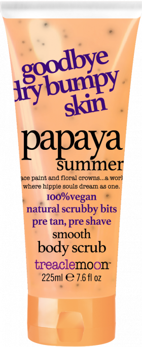 Scrub de corp Papaya Summer, 225ml, Treaclemoon