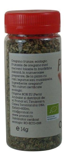 Oregano - eco-bio 14g - Pet - Pronat