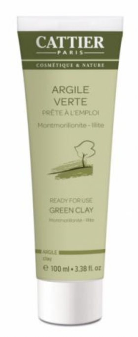 Argila verde pura, 100ml - Cattier