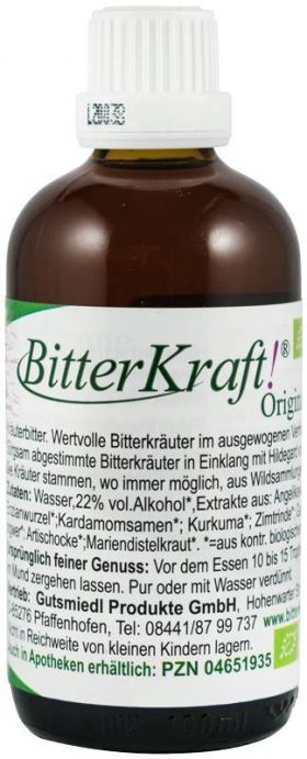 Bitter Kraft Original, eco-bio, 100 ml Hildegard von Bingen