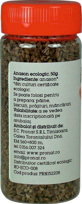 Anason - eco-bio 50g - Pet - Pronat