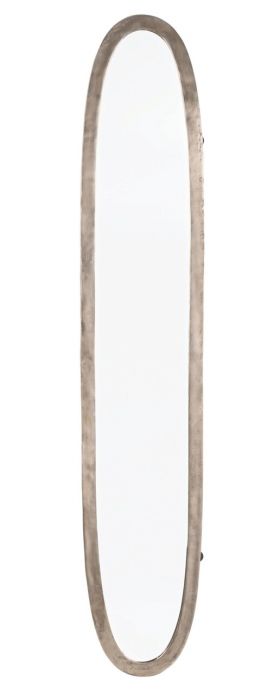 Oglinda decorativa Amira, Bizzotto, 180 x 35 cm, aluminiu/sticla