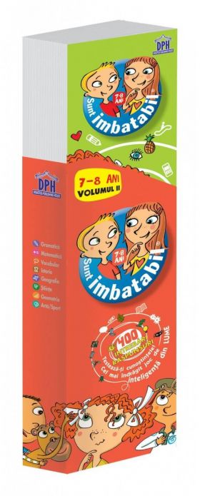 Sunt imbatabil - intrebari si raspunsuri - 7-8 Ani - Vol. II - carte - DPH