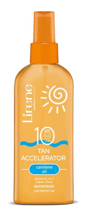 Accelerator de bronzare SPF10 - betacaroten Sun, 150ml, Lirene