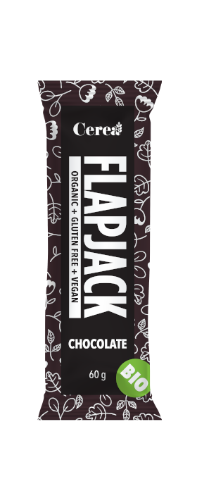 Baton Flapjack cu ciocolata, fara gluten, eco-bio, 60g - Cerea