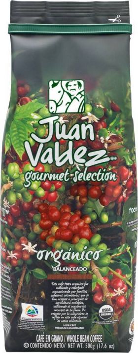 Cafea boabe "Gourmet Selection" eco-bio, 500g Juan Valdez