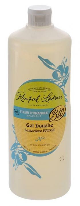 Gel de dus din flori de portocal, hipoalergen, 1l - Rampal Latour