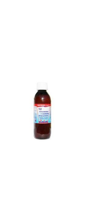 SIROP 12 VITAMINE + CALCIU, 250ml - Favisan