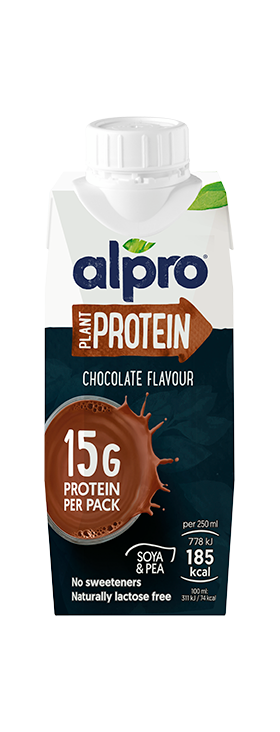 Bautura din soia cu proteina si ciocolata, 250ml, Alpro