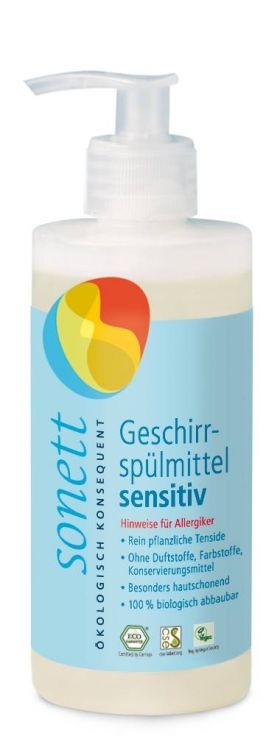 Detergent Ecologic Spalat Vase Neutru - 300ml - SONETT