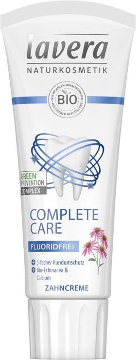 Pasta de dinti cu echinacea, ingrijire completa, fara fluor, 75ml - Lavera