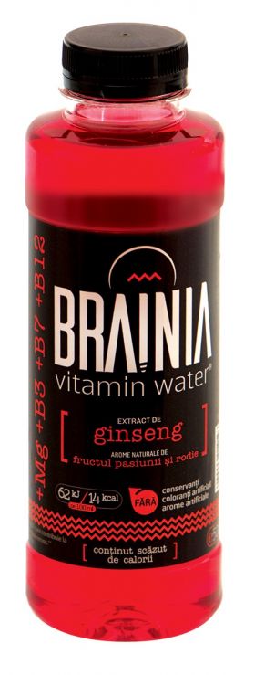 Apa cu vitamine Brainia - Extract Ginseng - 500 ml | Brainia