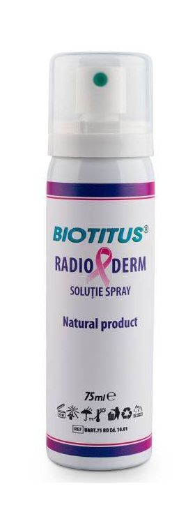 BIOTITUS RADIO DERM SOLUTIE SPRAY 75ML - TIAMIS MEDICAL