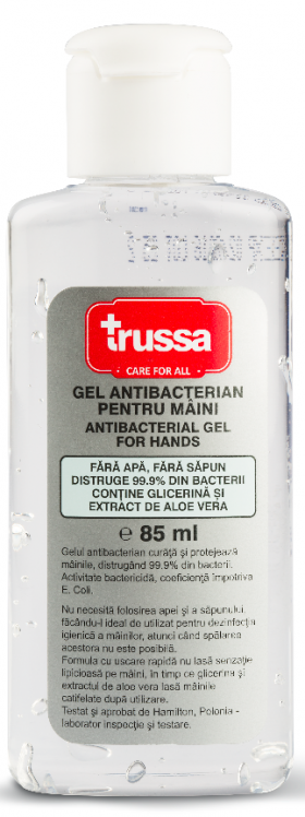 Trussa Gel antibacterian, 85ml