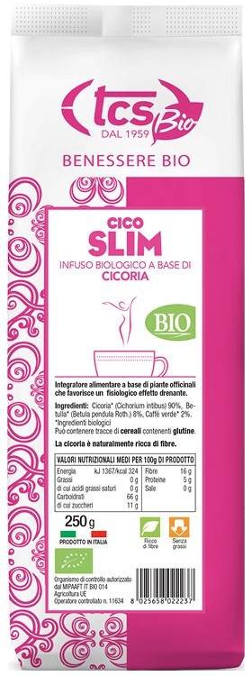 Cico Slim Infuzie Pe Baza De Cicoare, Eco-bio, 250g - Salomoni