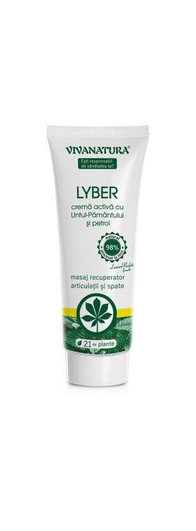 Crema activa cu untul-pamantului si petrol Lyber, 250ml, VivaNatura