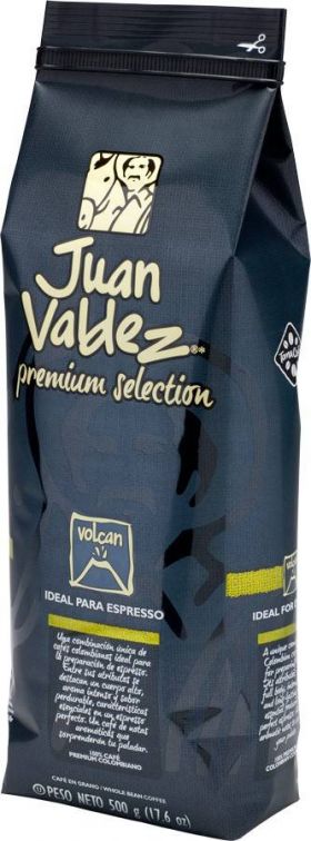 Cafea Volcan boabe, "Premium Selection" 500g Juan Valdez