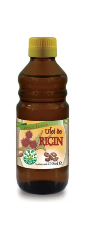 Ulei Ricin Pentru uz Intern 250ml - HERBAVIT