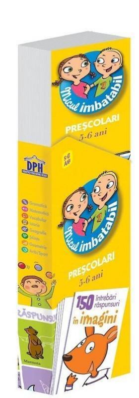 Micul imbatabil - Intrebari si raspunsuri - 5-6 Ani - carte - DPH