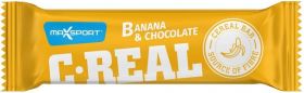 Baton de cereale cu banane si ciocolata, 40g MAX SPORT