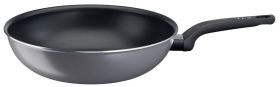 Tigaie Wok, Tefal, Easy Plus, 28 cm Ø, aluminiu