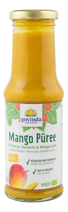 Piure De Mango, Eco-bio, 210ml - GOVINDA