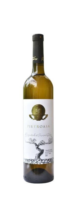 Vin alb - Tamaioasa Romaneasca, sec, 2019 | Pietroasa Veche