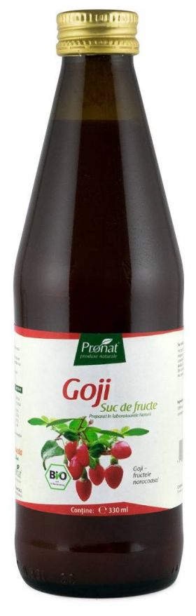 Suc de Goji 100% eco-bio 330ml - Medicura - Pronat