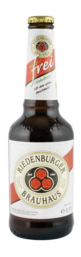 Bere din grau spelta fara alcool, eco-bio, 333 ml, Riedenburger Brauhaus