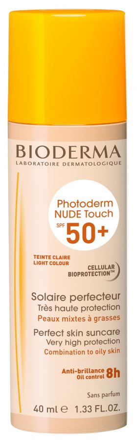 BIODERMA PHOTODERM NUDE TOUCH SPF50+ NUANTA DESCHISA 40ML