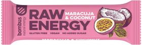 Baton proteic cu maracuja si nuca de cocos, eco-bio, 50g - Bombus