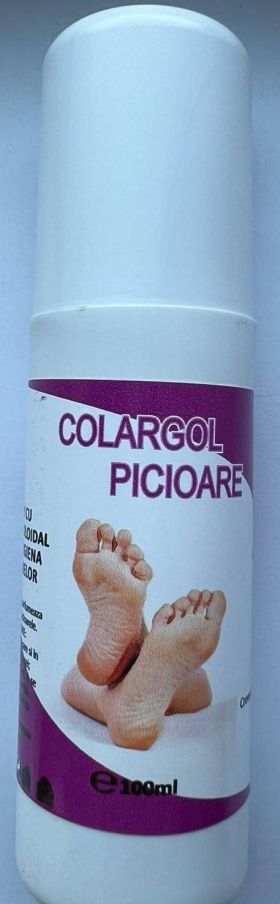 Colargol spray picioare cu Argint coloidal, 100ml - Herbs