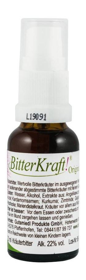 Bitter Kraft Original Spray, 20 ml Hildegard von Bingen