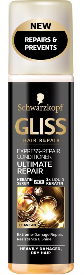 Balsam spray Express Ultimate Repair, 200ml, Gliss