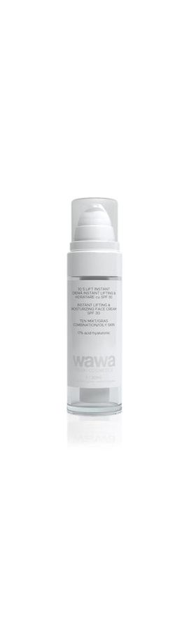 Crema instant Lifting si Hidratare 30S cu SPF30 ten mixt/gras, 30ml, Wawa Fresh Cosmetics