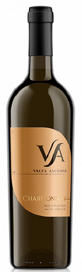 Vin alb - Valea Ascunsa, Chardonnay, sec, 2017 | Valea Ascunsa