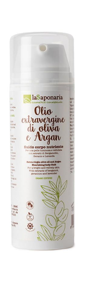 Crema de corp cu Argan si ulei extravirgin de masline, 150ml, La Saponaria