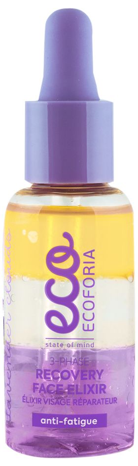 Elixir pentru ten Lavender Clouds 3 Phase Recovery, 30ml, Ecoforia