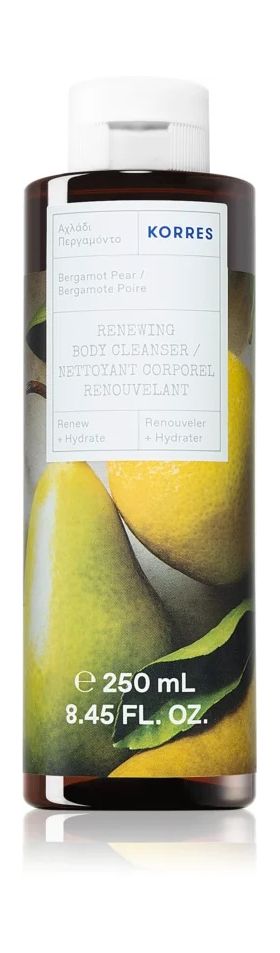 Gel de dus Bergamot Pear, 250ml, Korres