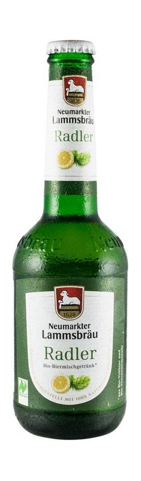 Bere Radler cu lamaie, 2,5% alcool - eco-bio 0,33L - Neumarkter Lammsbrau