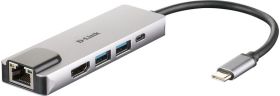 D-Link 5-in-1 DUB-M520 USB Tip C