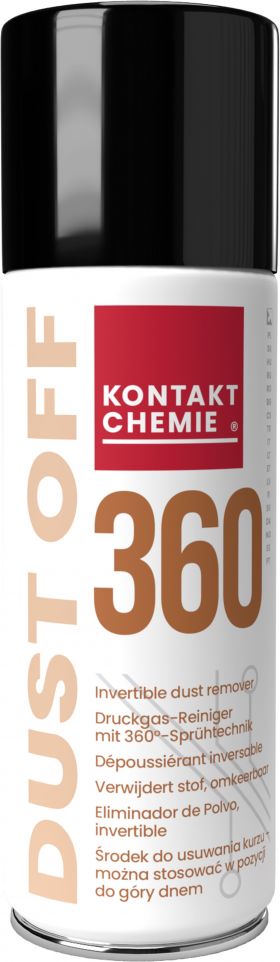 spray aer comprimat, 200ml, dust off 360 kontakt chemie