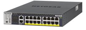 Netgear NETGEAR M4300-16X Gestionate L3 10G Ethernet (100/1000/10000) Power over Ethernet (PoE) Suport 1U Negru (XSM4316PA-100NES)